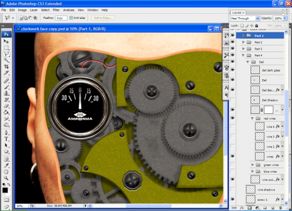 Creation of Clockwork: Step 36